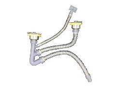 江（jiāng）門水槽下水器配件解（jiě）說（shuō）怎樣安裝雙槽帶溢水廚房的下（xià）水器較（jiào）好